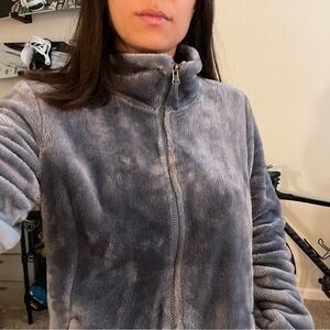 Women's Gray Fleece Jacket